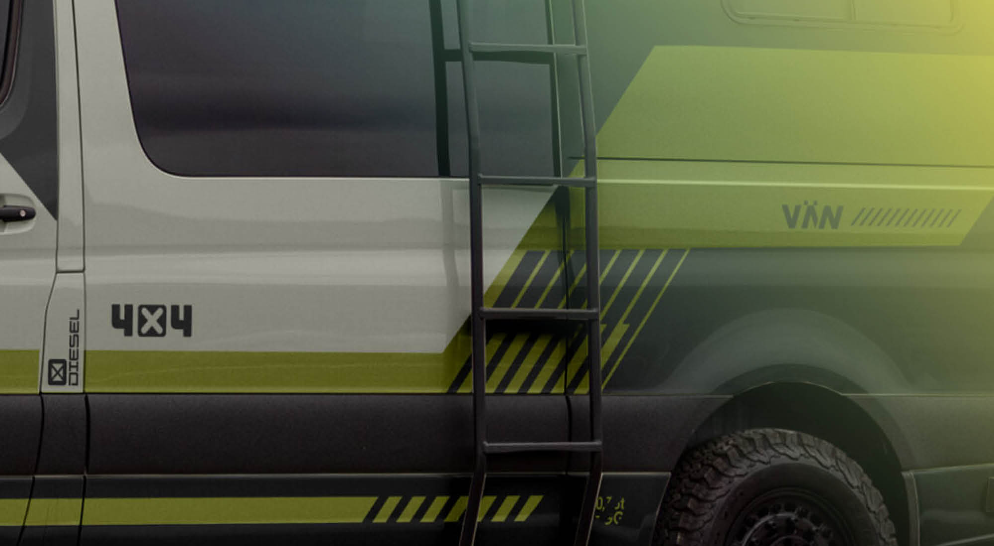 Mercedes Sprinter (Offroad) Folierung