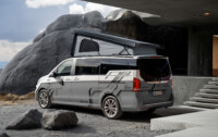 Futuristischer Elektrocamper